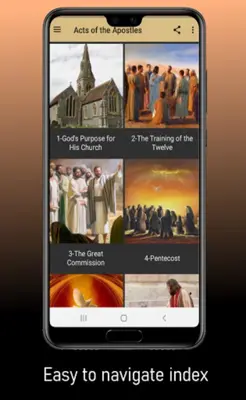 Acts of the Apostles android App screenshot 7